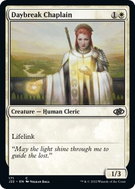 Image for Daybreak Chaplain (171) (Jumpstart 2022) - Magic: The Gathering