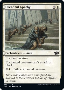 Image for Dreadful Apathy (179) (Jumpstart 2022) - Magic: The Gathering