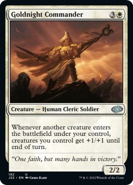 Image for Goldnight Commander (192) (Jumpstart 2022) - Magic: The Gathering