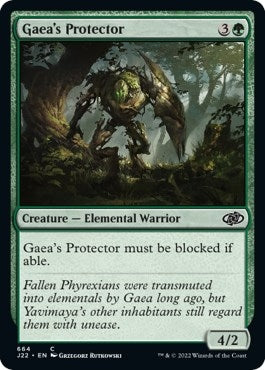 Image for Gaea's Protector (664) (Jumpstart 2022) - Magic: The Gathering