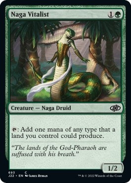 Image for Naga Vitalist (693) (Jumpstart 2022) - Magic: The Gathering