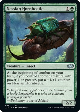 Image for Nessian Hornbeetle (695) (Jumpstart 2022) - Magic: The Gathering
