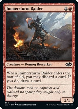 Image for Immersturm Raider (556) (Jumpstart 2022) - Magic: The Gathering