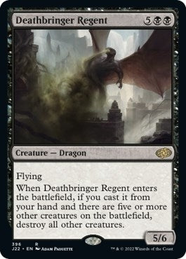 Image for Deathbringer Regent (396) (Jumpstart 2022) - Magic: The Gathering