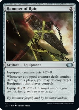 Image for Hammer of Ruin (771) (Jumpstart 2022) - Magic: The Gathering