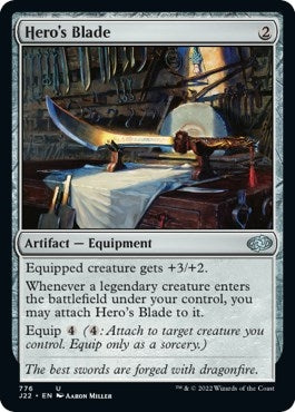 Image for Hero's Blade (776) (Jumpstart 2022) - Magic: The Gathering