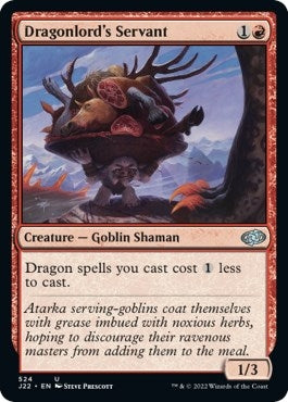 Image for Dragonlord's Servant (524) (Jumpstart 2022) - Magic: The Gathering