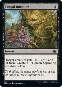 Image for Fungal Infection (416) (Jumpstart 2022) - Magic: The Gathering