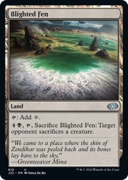 Image for Blighted Fen (810) (Jumpstart 2022) - Magic: The Gathering