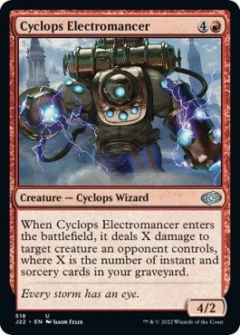 Image for Cyclops Electromancer (518) (Jumpstart 2022) - Magic: The Gathering