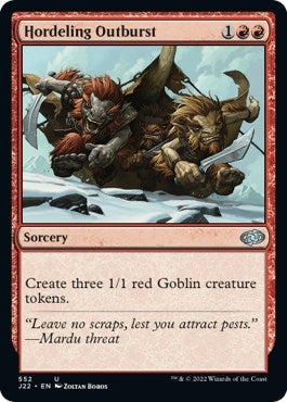 Image for Hordeling Outburst (552) (Jumpstart 2022) - Magic: The Gathering
