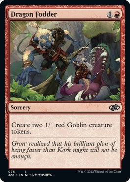 Image for Dragon Fodder (76) (76) (Jumpstart 2022) - Magic: The Gathering