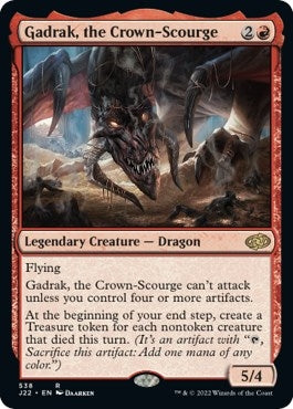 Image for Gadrak, the Crown-Scourge (538) (Jumpstart 2022) - Magic: The Gathering
