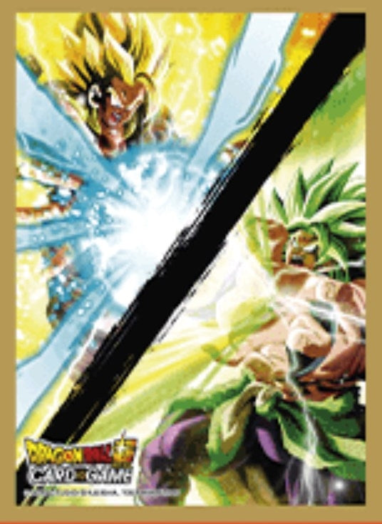Image for Dragon Ball Super CCG Gift Collection 2022 Z-Deck Card Sleeves: SS Gogeta vs. Broly (7-Pack) - Card Sleeves