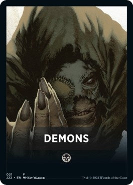 Image for Demons Theme Card (21) (Jumpstart 2022) - Magic: The Gathering