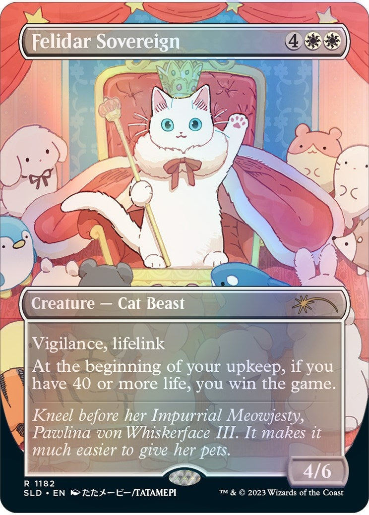 Image for Felidar Sovereign (1182) (1182) (Secret Lair Drop Series) - Magic: The Gathering