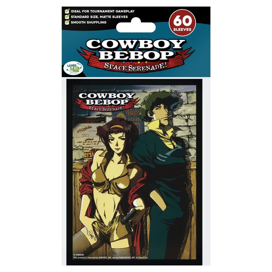 Image for Player's Choice Standard Card Sleeves - Cowboy Bebop Spike and Faye (60-Pack) - Card Sleeves
