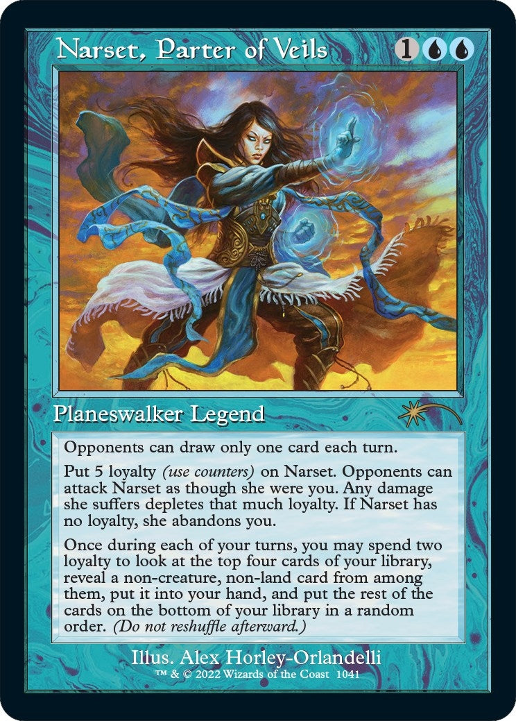 Image for Narset, Parter of Veils (Retro Frame) (1041) (Secret Lair Drop Series) - Magic: The Gathering