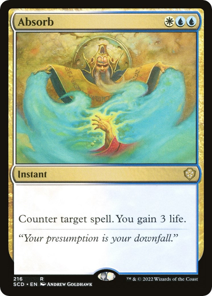 Image for Absorb (216) (Starter Commander Decks) - Magic: The Gathering