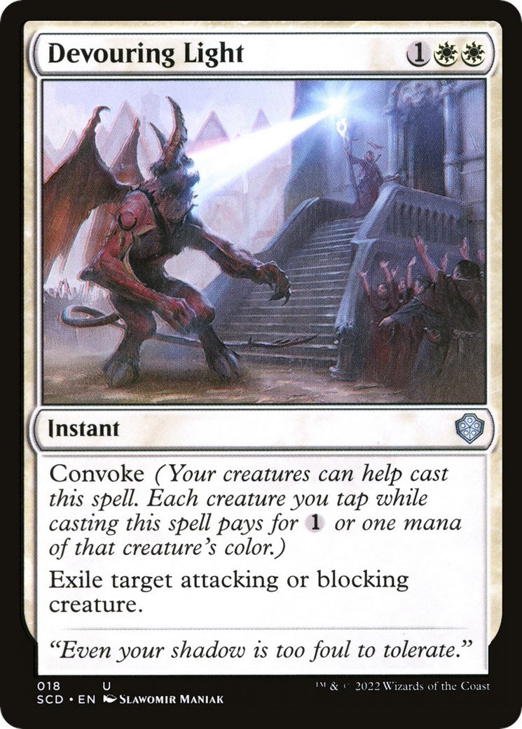 Image for Devouring Light (18) (Starter Commander Decks) - Magic: The Gathering