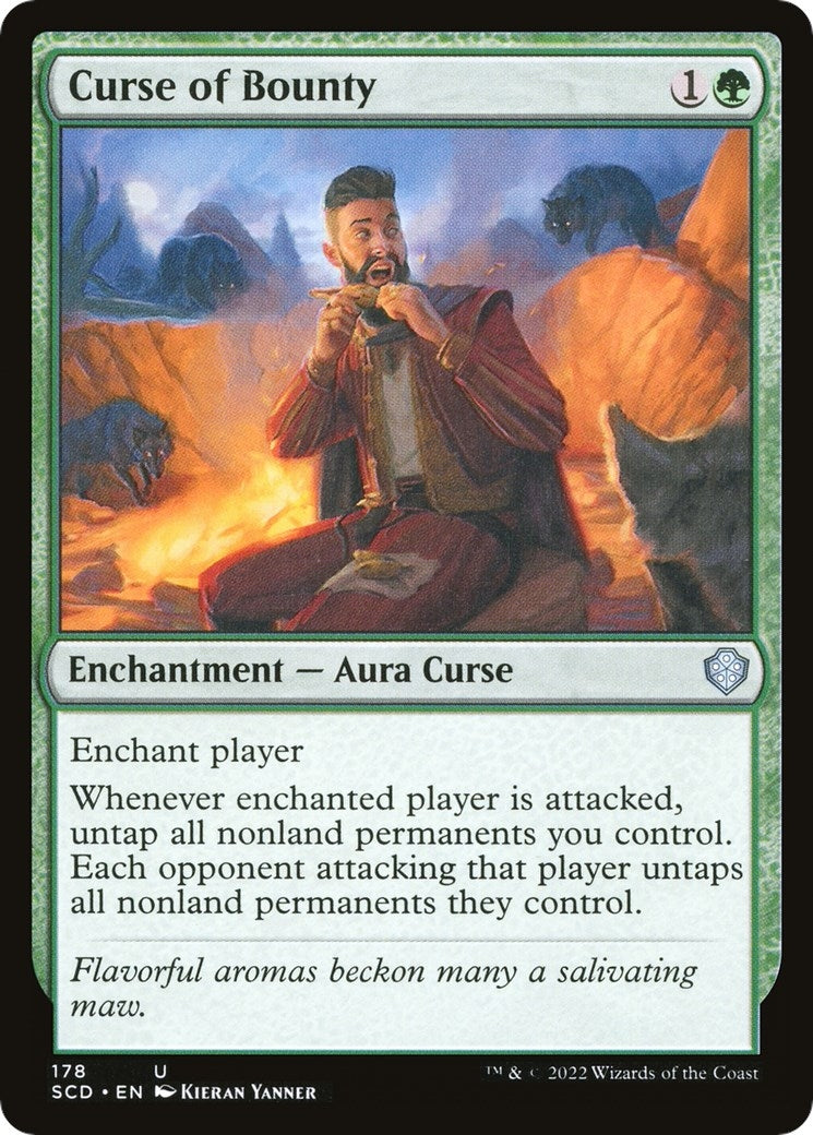 Image for Curse of Bounty (178) (Starter Commander Decks) - Magic: The Gathering