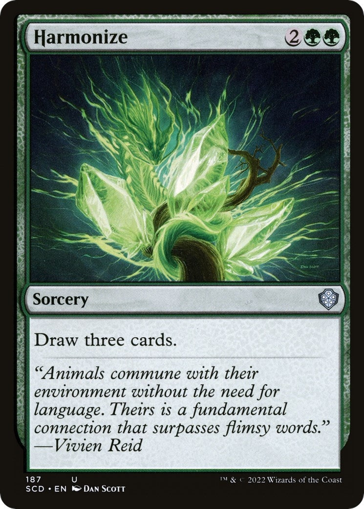 Image for Harmonize (187) (Starter Commander Decks) - Magic: The Gathering
