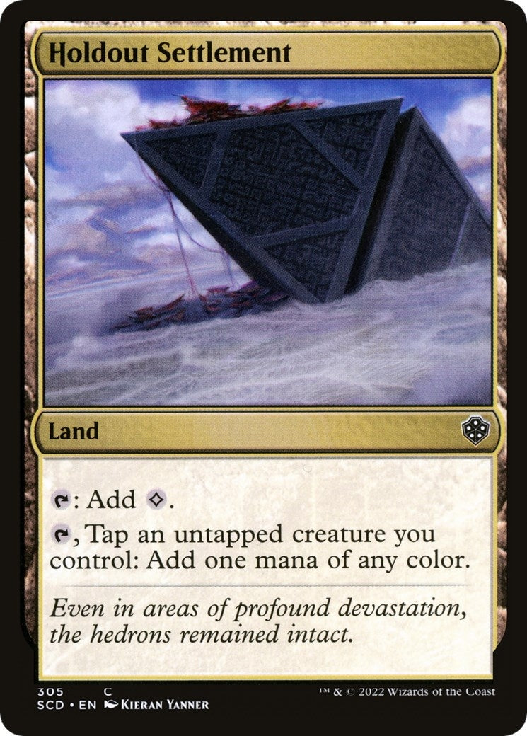 Image for Holdout Settlement (305) (Starter Commander Decks) - Magic: The Gathering