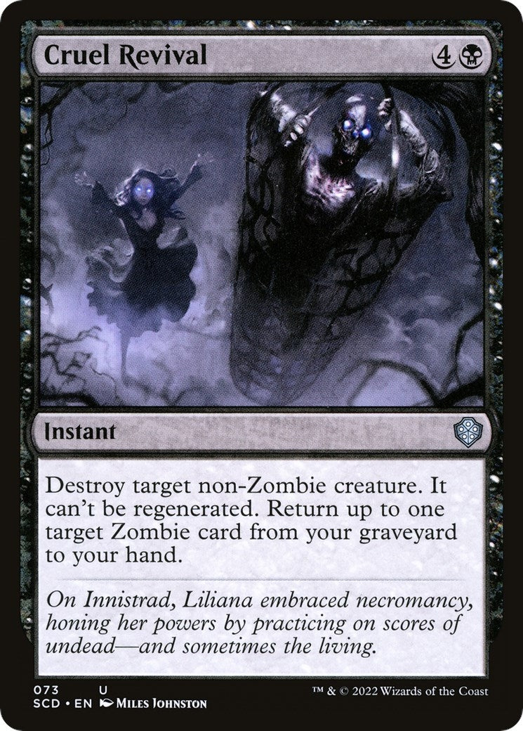 Image for Cruel Revival (73) (Starter Commander Decks) - Magic: The Gathering
