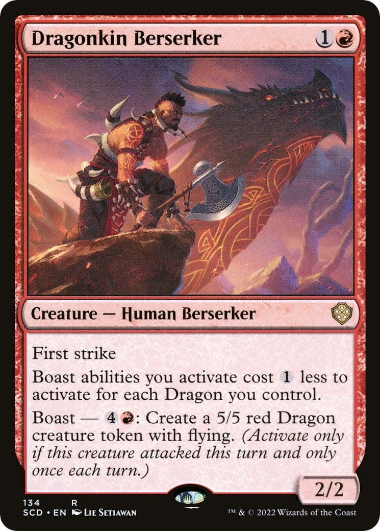 Image for Dragonkin Berserker (134) (Starter Commander Decks) - Magic: The Gathering