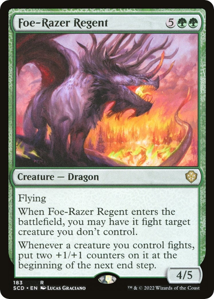 Image for Foe-Razer Regent (183) (Starter Commander Decks) - Magic: The Gathering