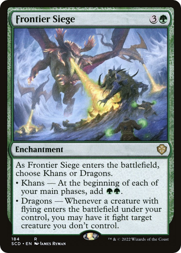 Image for Frontier Siege (184) (Starter Commander Decks) - Magic: The Gathering