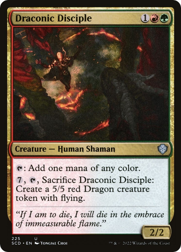 Image for Draconic Disciple (225) (Starter Commander Decks) - Magic: The Gathering