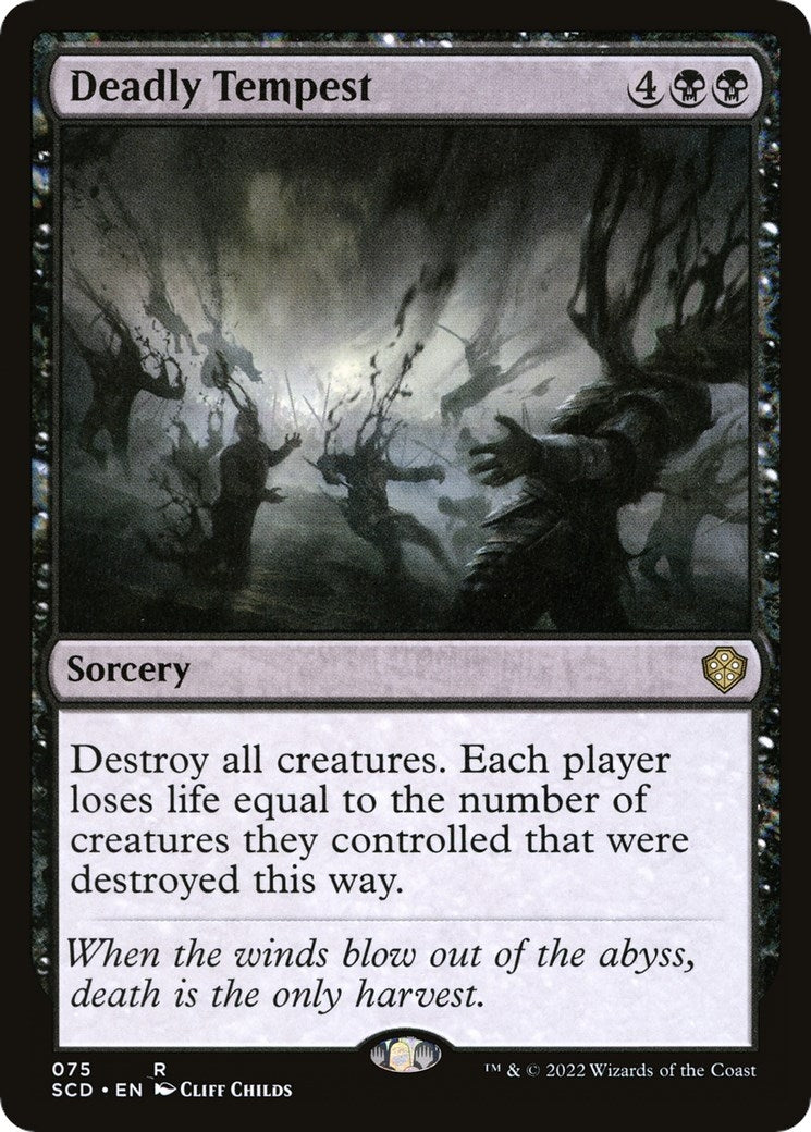 Image for Deadly Tempest (75) (Starter Commander Decks) - Magic: The Gathering