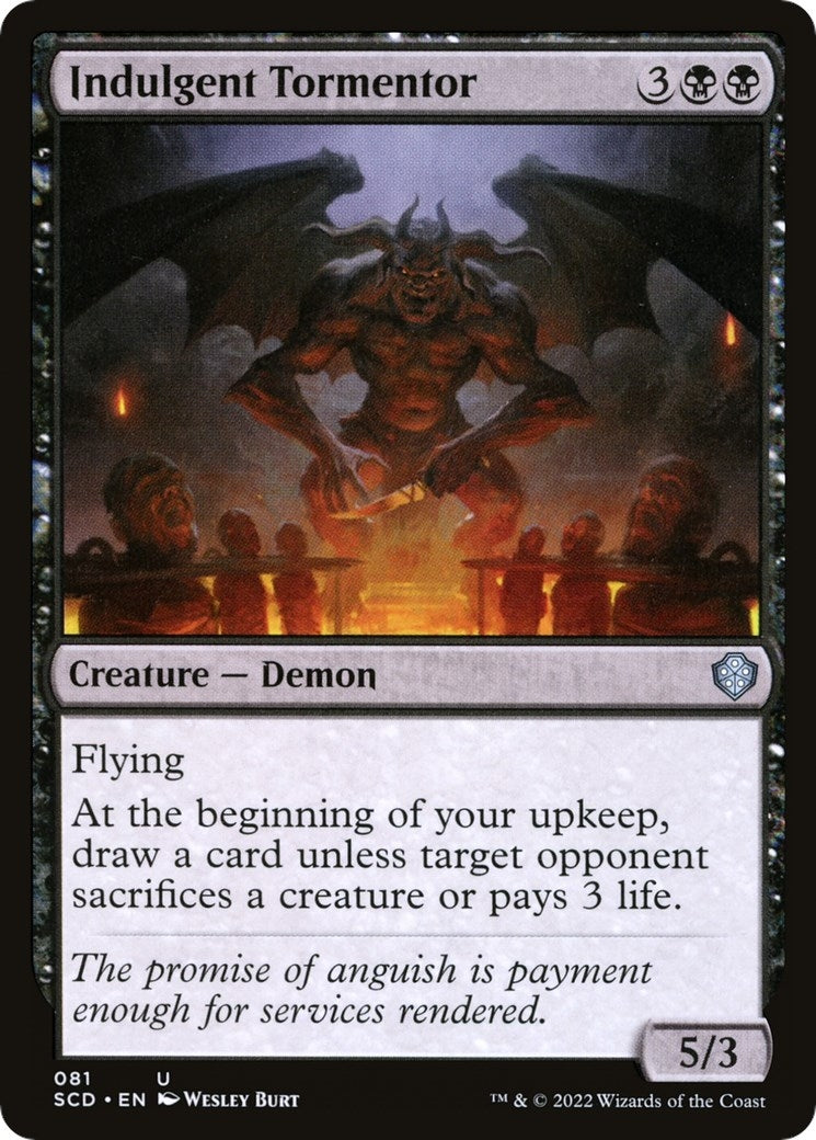 Image for Indulgent Tormentor (81) (Starter Commander Decks) - Magic: The Gathering