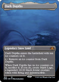 Image for Dark Depths (Borderless) (454) (Dominaria Remastered) - Magic: The Gathering