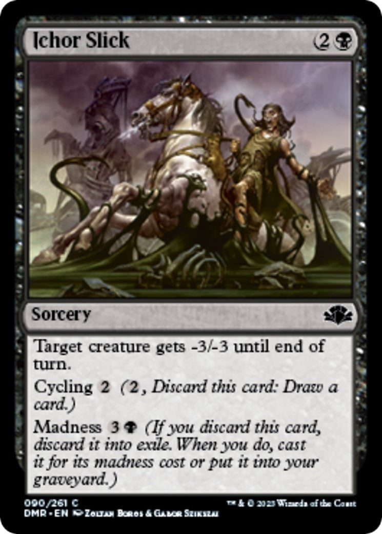 Image for Ichor Slick (90) (Dominaria Remastered) - Magic: The Gathering