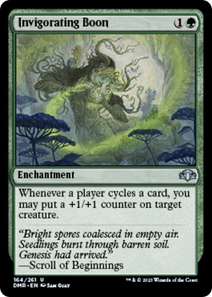 Image for Invigorating Boon (164) (Dominaria Remastered) - Magic: The Gathering