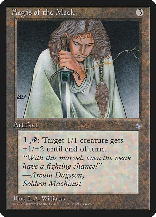 Image for Aegis of the Meek (Ice Age) - Magic: The Gathering