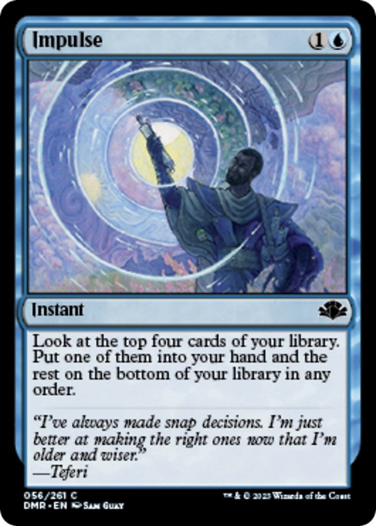 Image for Impulse (56) (Dominaria Remastered) - Magic: The Gathering