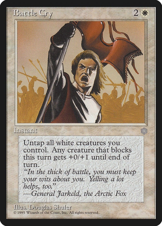 Image for Battle Cry (Ice Age) - Magic: The Gathering