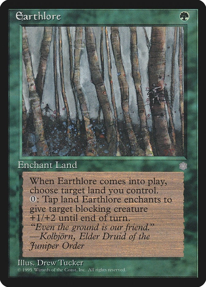 Image for Earthlore (Ice Age) - Magic: The Gathering