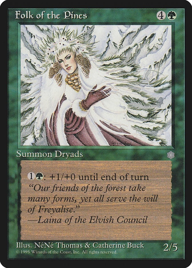 Image for Folk of the Pines (Ice Age) - Magic: The Gathering