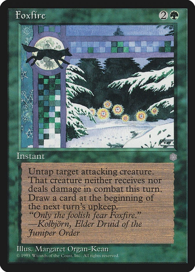 Image for Foxfire (Ice Age) - Magic: The Gathering
