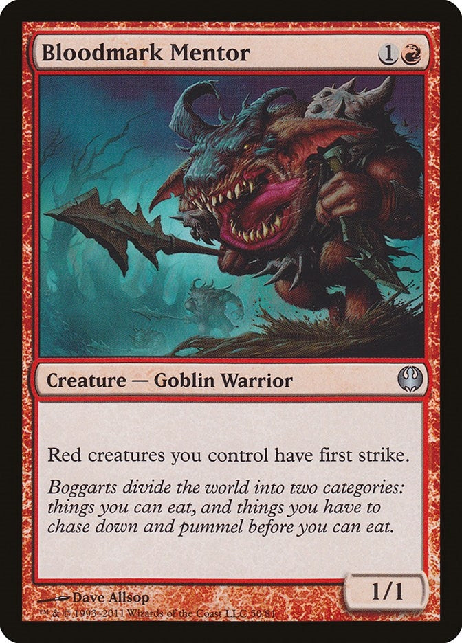 Image for Bloodmark Mentor (50) (Knights vs. Dragons) - Magic: The Gathering