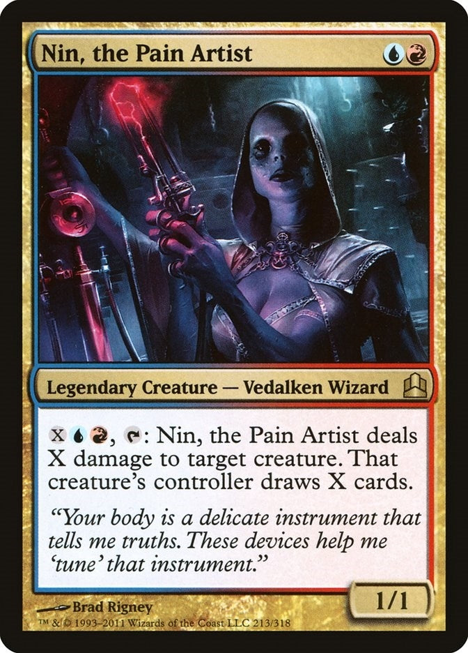 Image for Nin, the Pain Artist (213) (Commander) - Magic: The Gathering