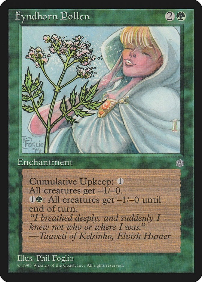 Image for Fyndhorn Pollen (Ice Age) - Magic: The Gathering
