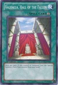 Image for Valhalla, Hall of the Fallen (SDLS-EN024) (SDLS) - YuGiOh