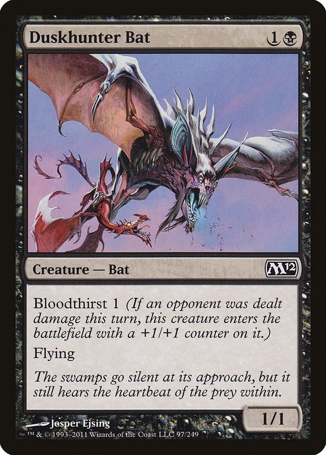 Image for Duskhunter Bat (97) (Magic 2012 (M12)) - Magic: The Gathering