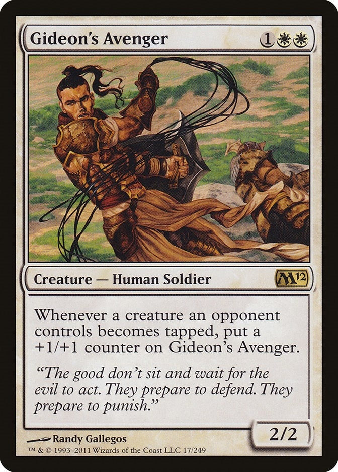 Image for Gideon's Avenger (17) (Magic 2012 (M12)) - Magic: The Gathering