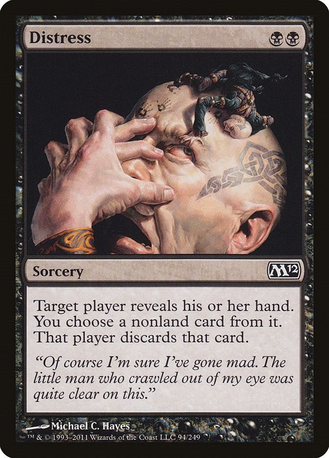 Image for Distress (94) (Magic 2012 (M12)) - Magic: The Gathering
